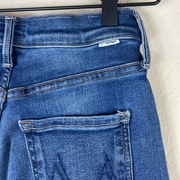 MOTHER The Tripper Ankle Fray Change Is In The Air Jeans Size 26 - Picture 9 of 13